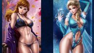Frozen (Anna and Elsa Lingerie)